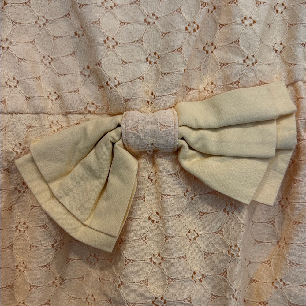 Juicy Couture Yellow eyelet Dress with Bow - Picture 3 of 5